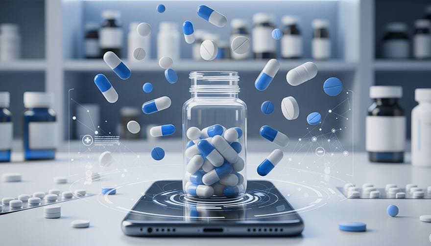 Digital Pharmacy — a medical commerce app with image search for medicines